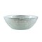 Decorative Lead-Free Glass Bowl Microwave and Dishwasher Safe
